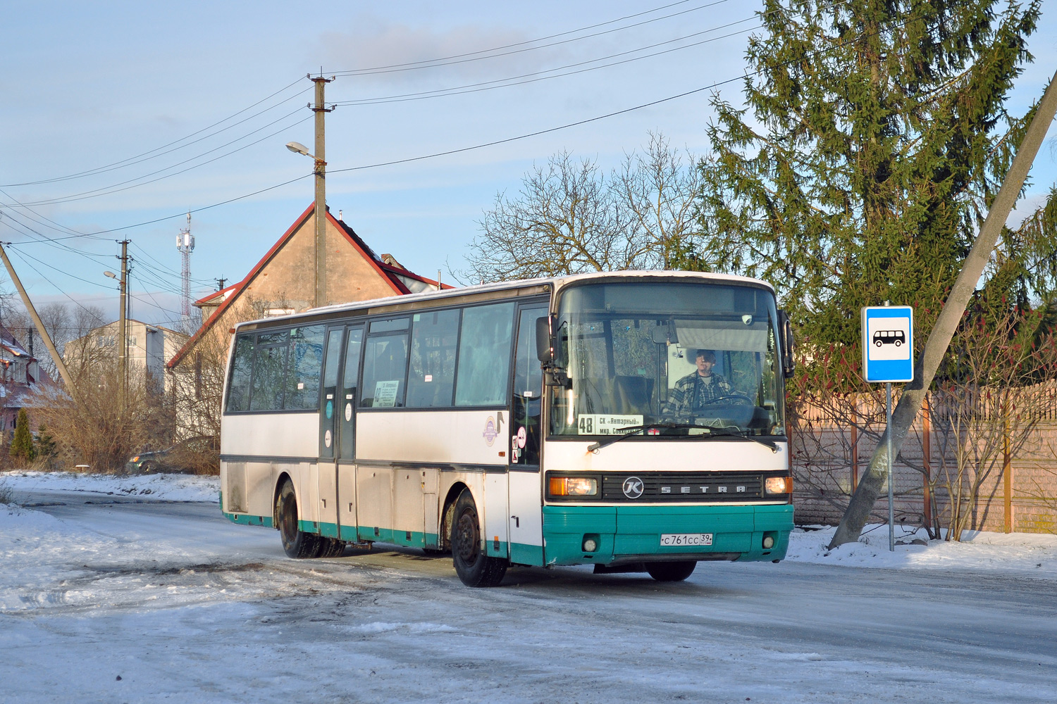 Калининградская область, Setra S215UL № С 761 СС 39 Калининградская область, Setra S215UL № С 761 СС 39