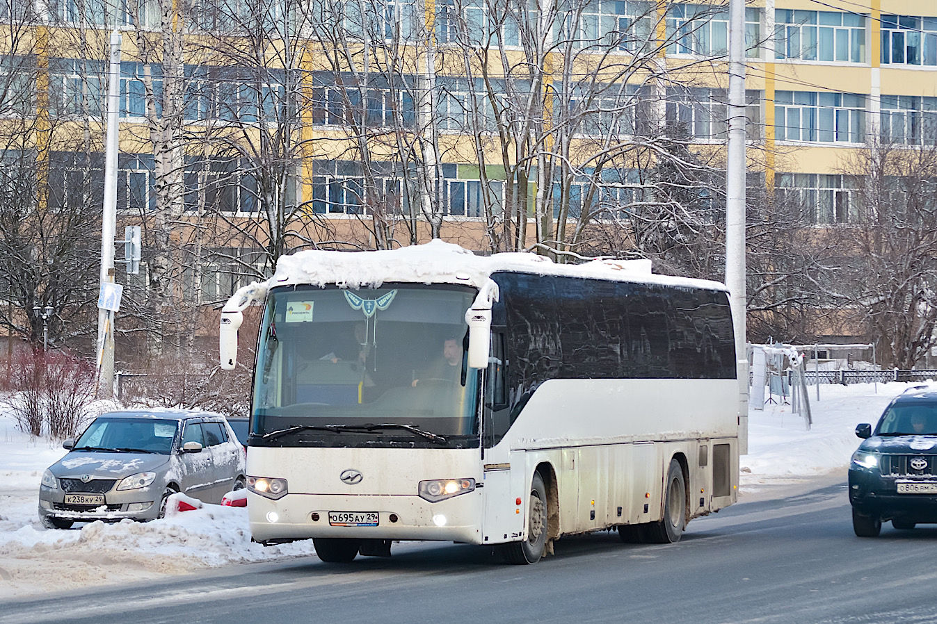 Архангельская область, Higer KLQ6119TQ № О 695 АУ 29