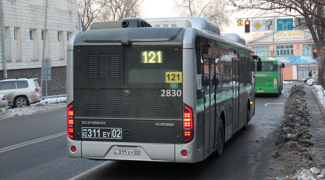 Алматы, Yutong ZK6126HG (QazTehna) № 2830