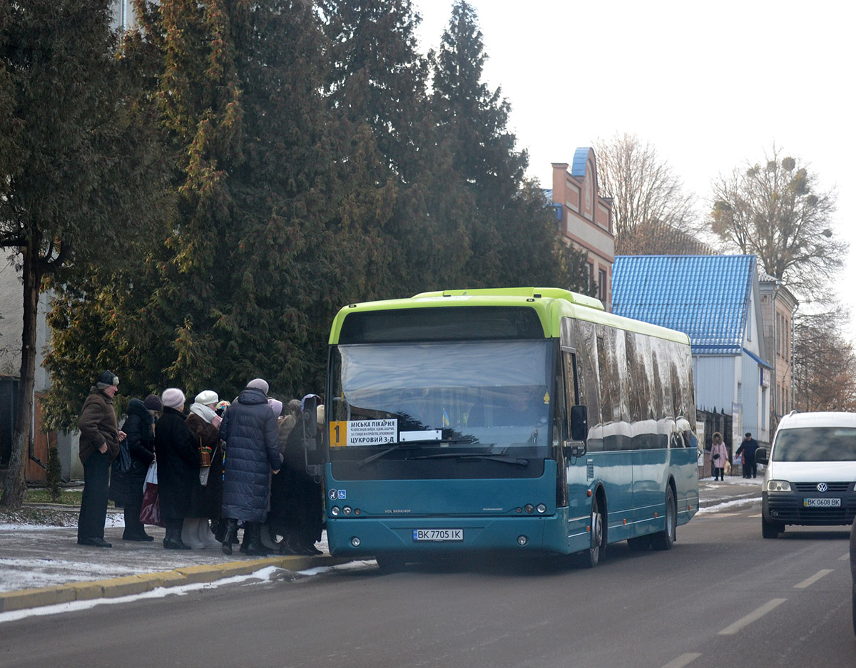 Ровненская область, VDL Berkhof Ambassador 180 № BK 7705 IK Ровненская область, VDL Berkhof Ambassador 180 № BK 7705 IK
