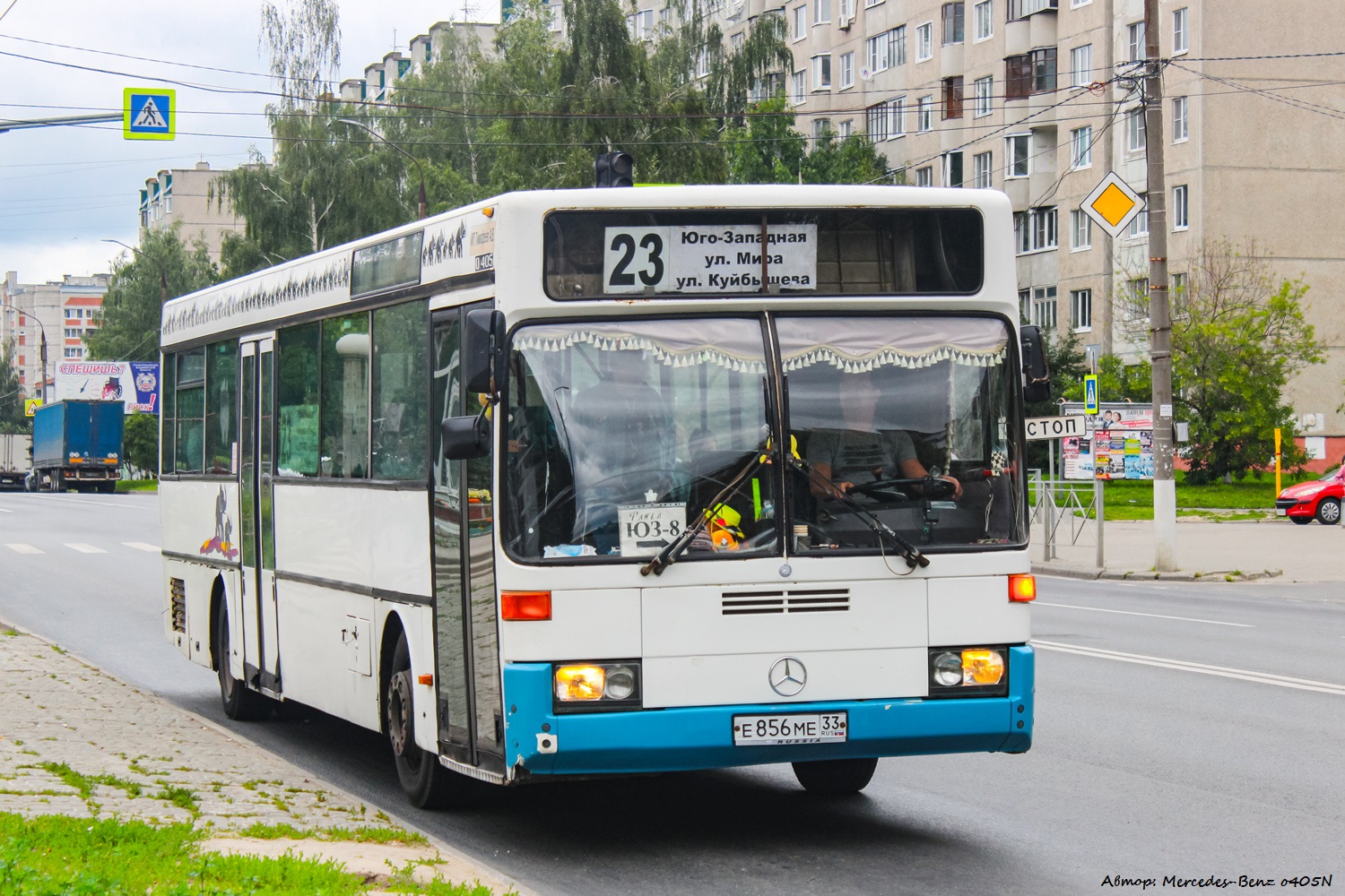 Владимирская область, Mercedes-Benz O405 № Е 856 МЕ 33