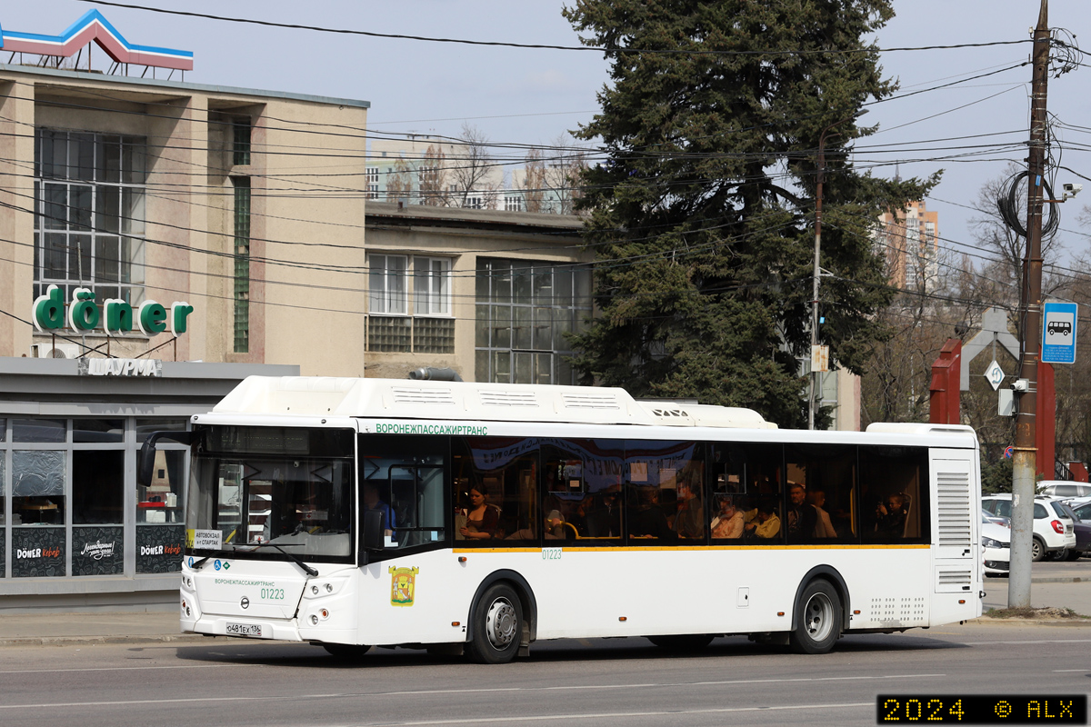 Воронежская область, ЛиАЗ-5292.67 (CNG) № 01223