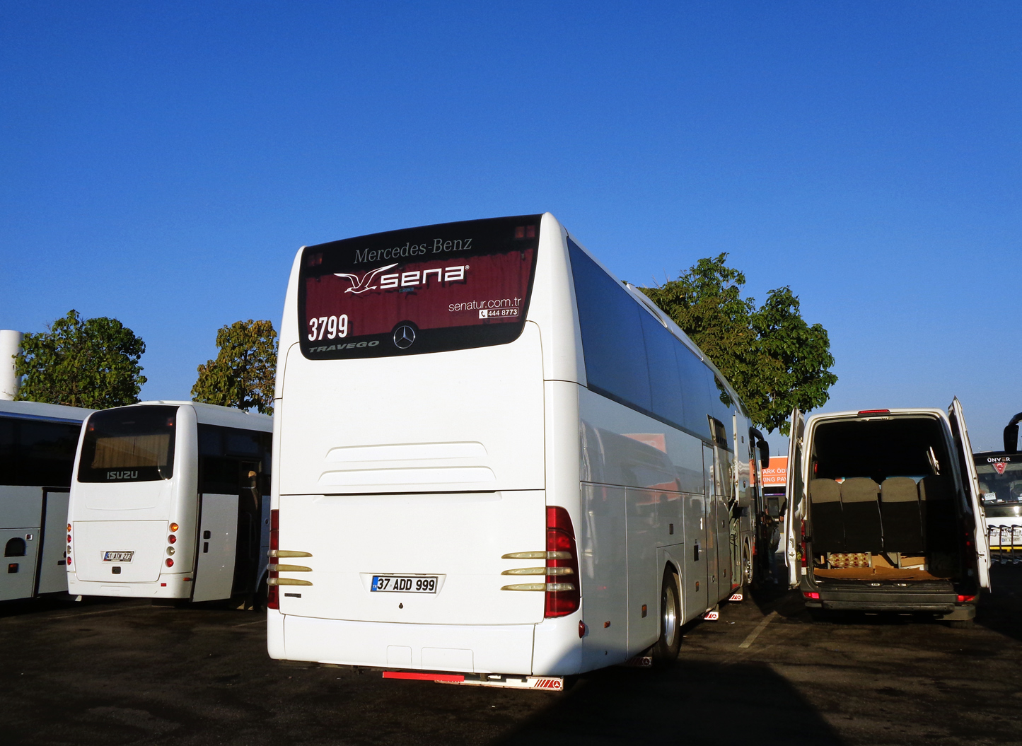 Турция, Mercedes-Benz Travego II SHD 15SHD facelift № 3799