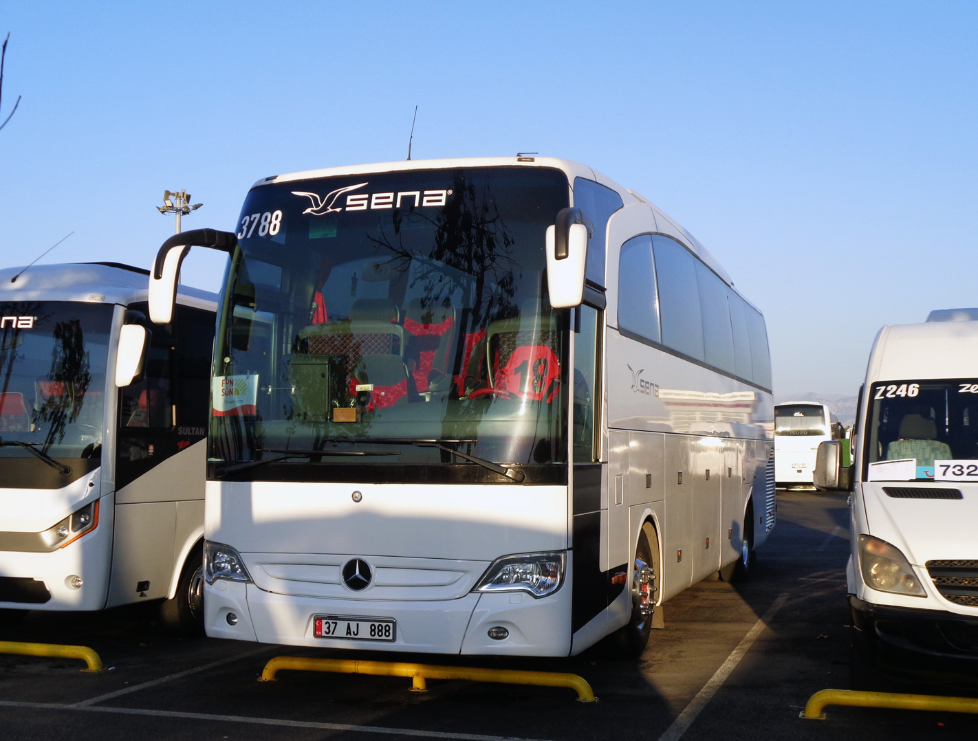 Турция, Mercedes-Benz Travego II SHD 15SHD facelift № 3788