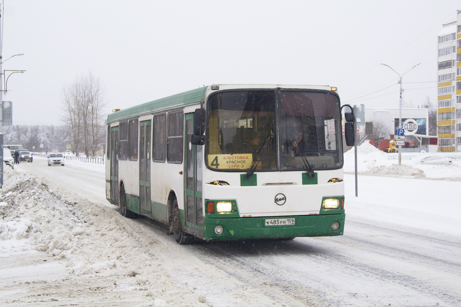 Пермский край, ЛиАЗ-5256.25 № К 485 УН 159