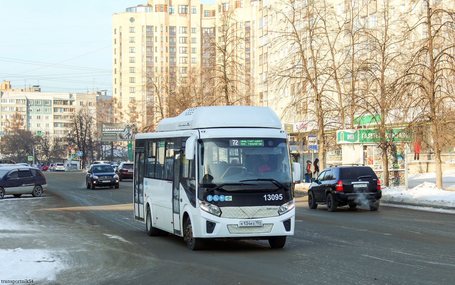 Новосибирская область, ПАЗ-320415-14 "Vector Next" № 13095