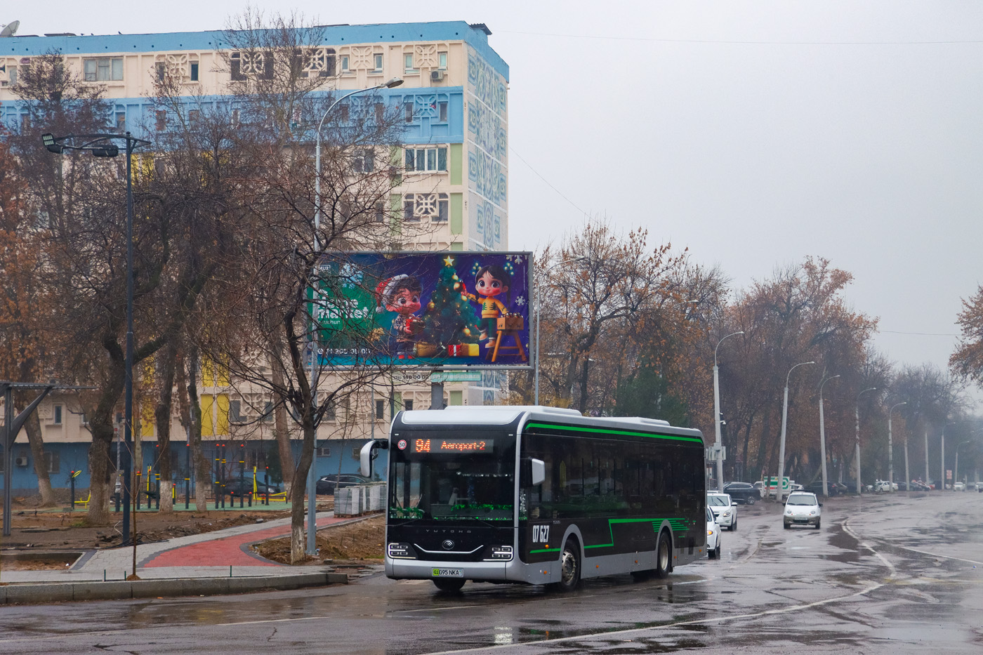 Узбекистан, Yutong ZK6126BEVG № 07627