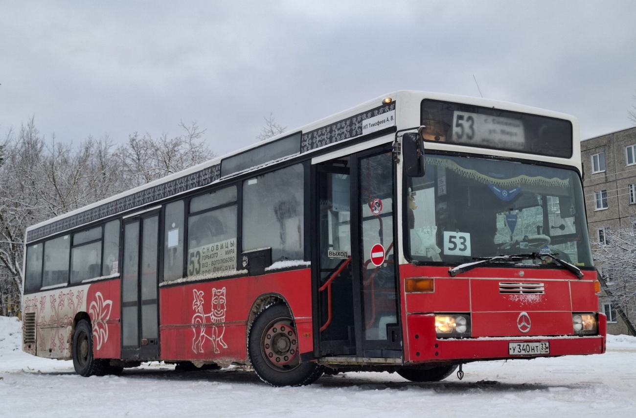 Владимирская область, Mercedes-Benz O405N2 № У 340 НТ 33