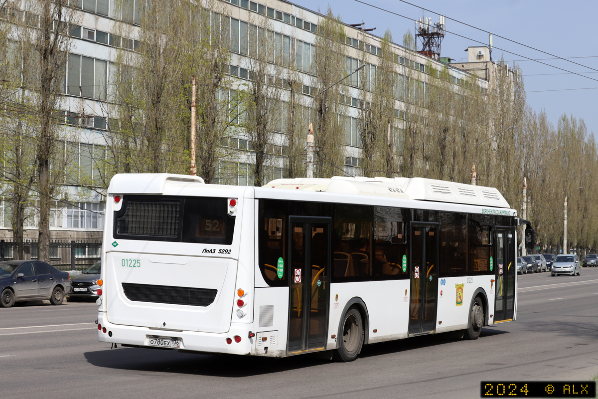 Воронежская область, ЛиАЗ-5292.67 (CNG) № 01225