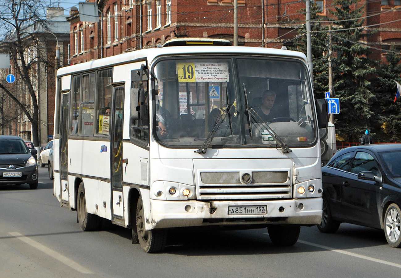 Нижегородская область, ПАЗ-320402-03 № А 851 НН 152