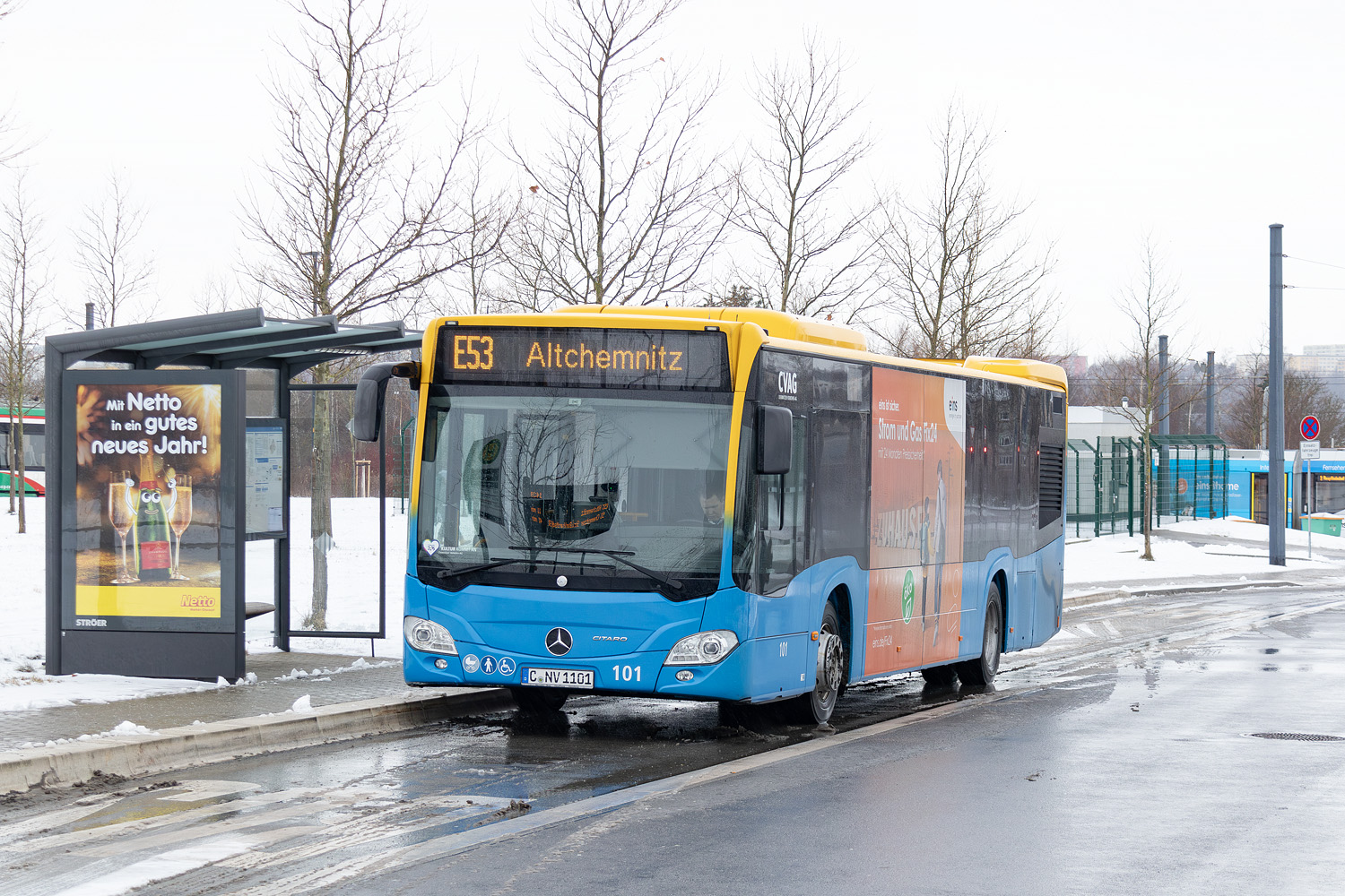 Саксония, Mercedes-Benz Citaro C2 № 101