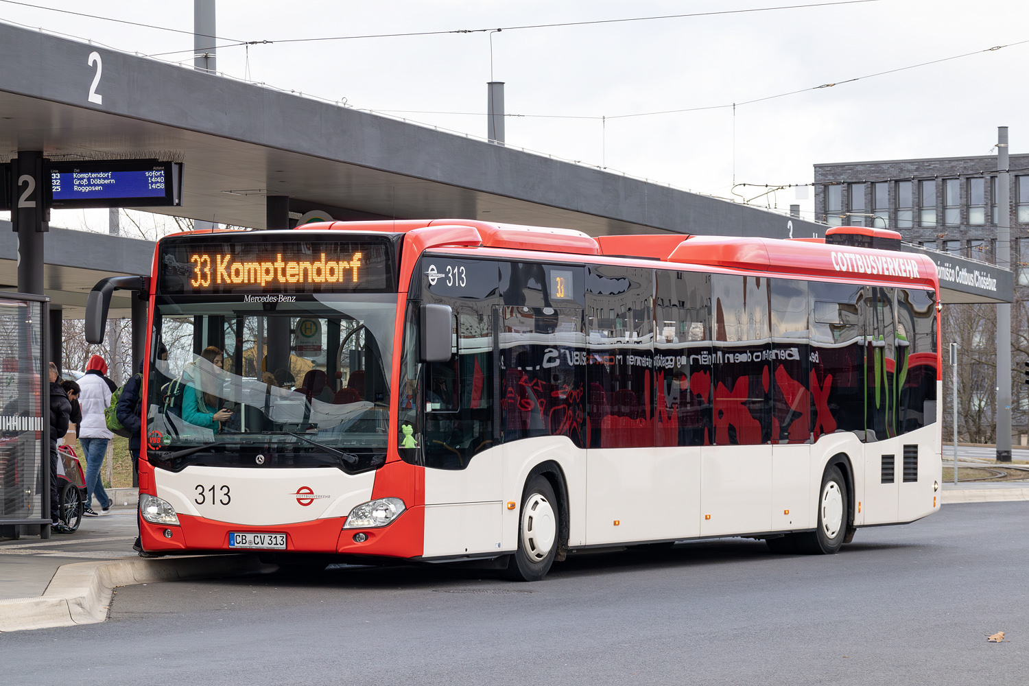 Бранденбург, Mercedes-Benz Citaro C2 LE MÜ № 313
