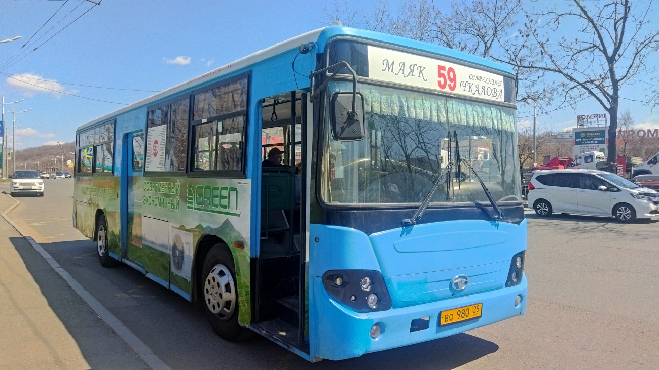 Приморский край, Daewoo BS106 Royal City (Ulsan) № ВО 980 25