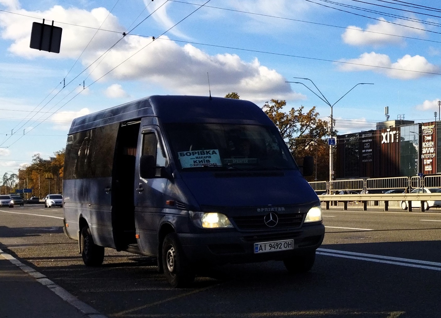 Киев, Mercedes-Benz Sprinter W903 308CDI № AI 9492 OH