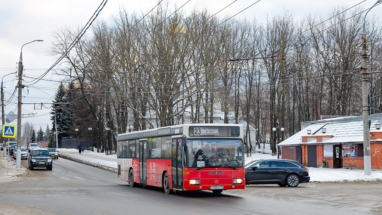 Владимирская область, Mercedes-Benz O405N № У 722 НТ 33