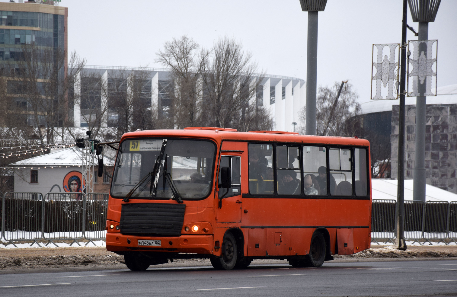 Нижегородская область, ПАЗ-320402-05 № М 148 ЕА 152