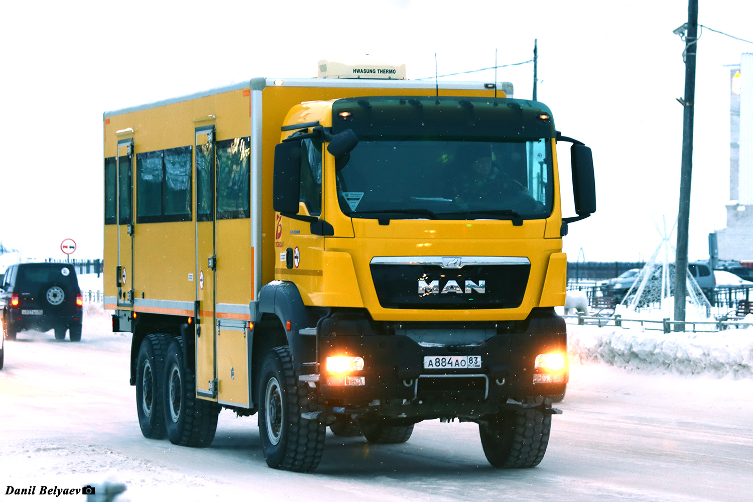 Ненецкий АО, Вахтовые автобусы № А 884 АО 83