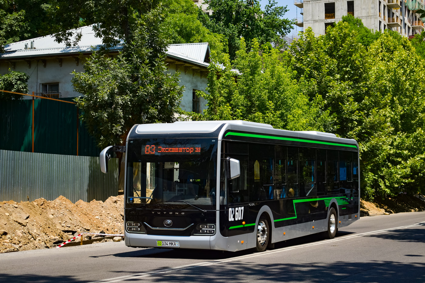 Ουζμπεκιστάν, Yutong ZK6126BEVG # 02607