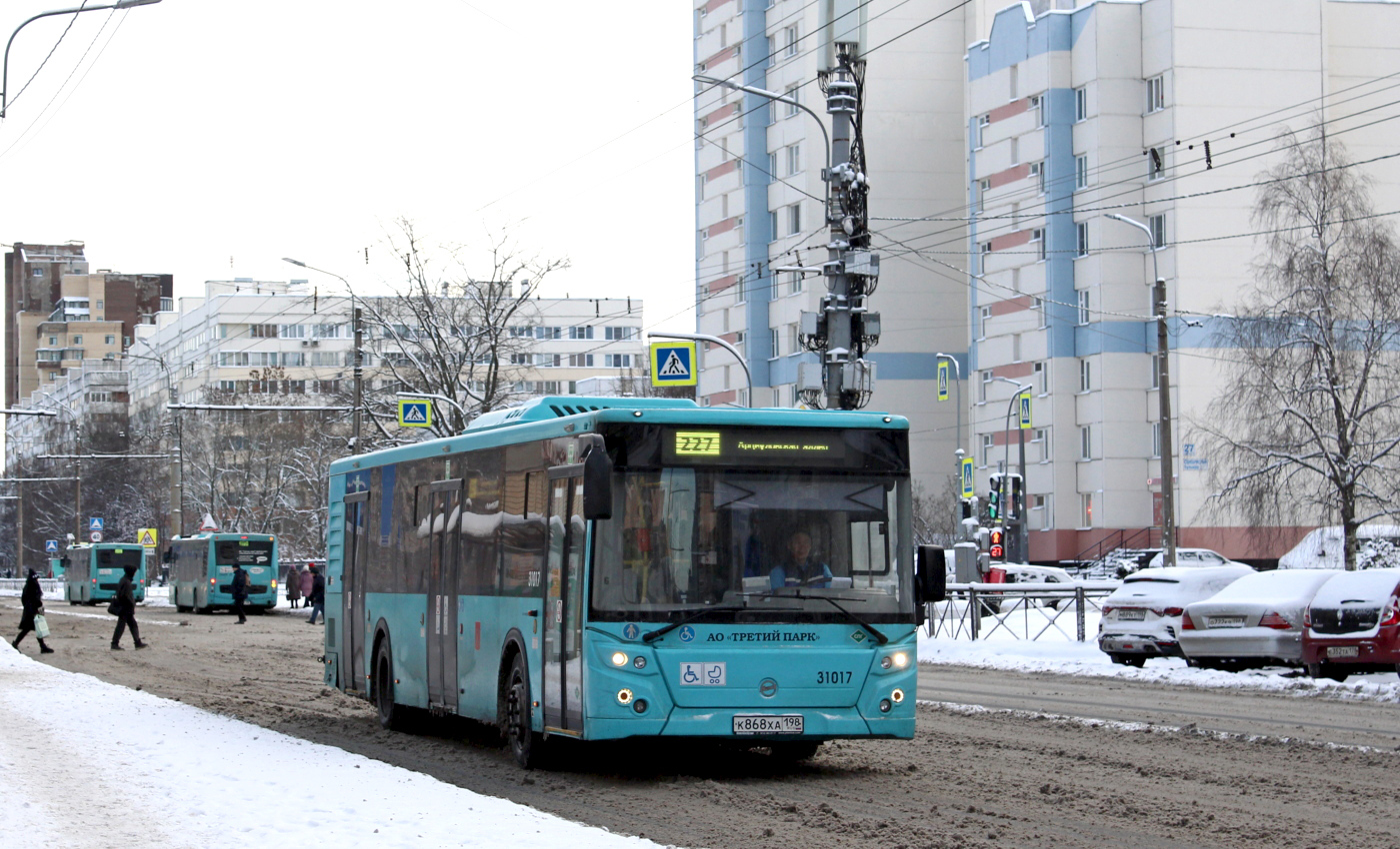 Санкт-Петербург, ЛиАЗ-5292.67 (LNG) № 31017