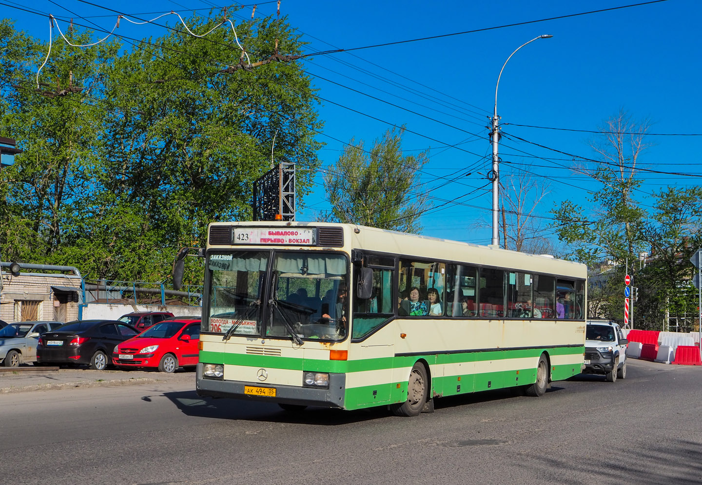 Вологодская область, Mercedes-Benz O407 № АК 494 35