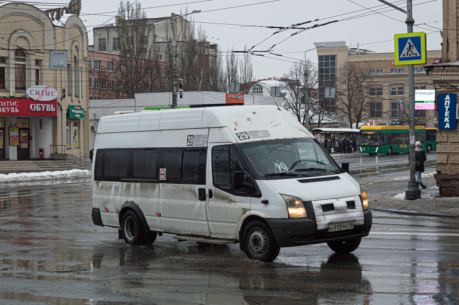 Пензенская область, Промтех-224326 (Ford Transit) № О 313 ТК 58