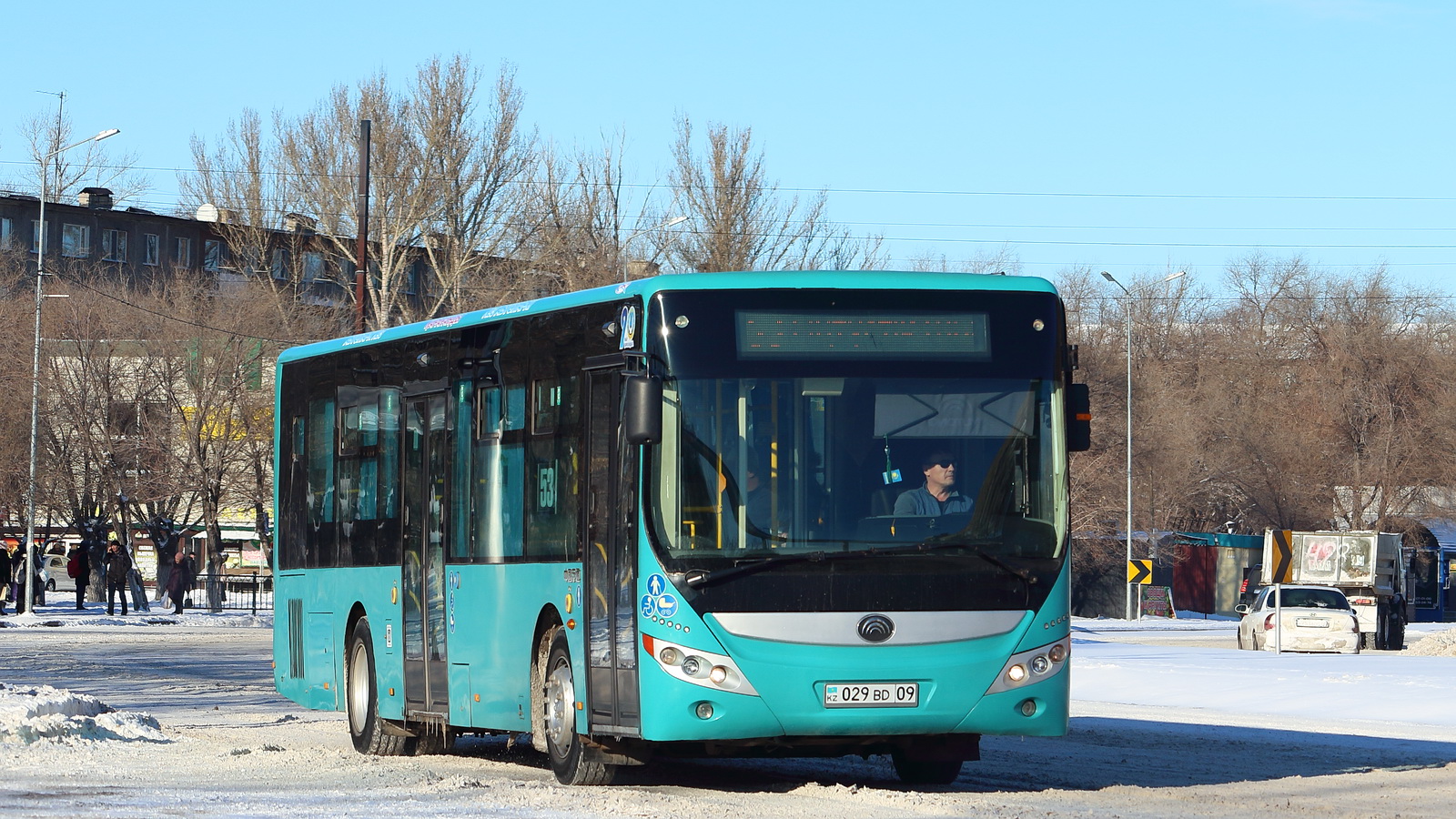 Карагандинская область, Yutong ZK6118HGA № 029 BD 09