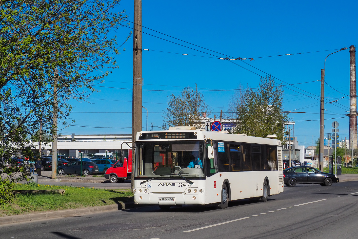 Санкт-Петербург, ЛиАЗ-5292.60 № 2244