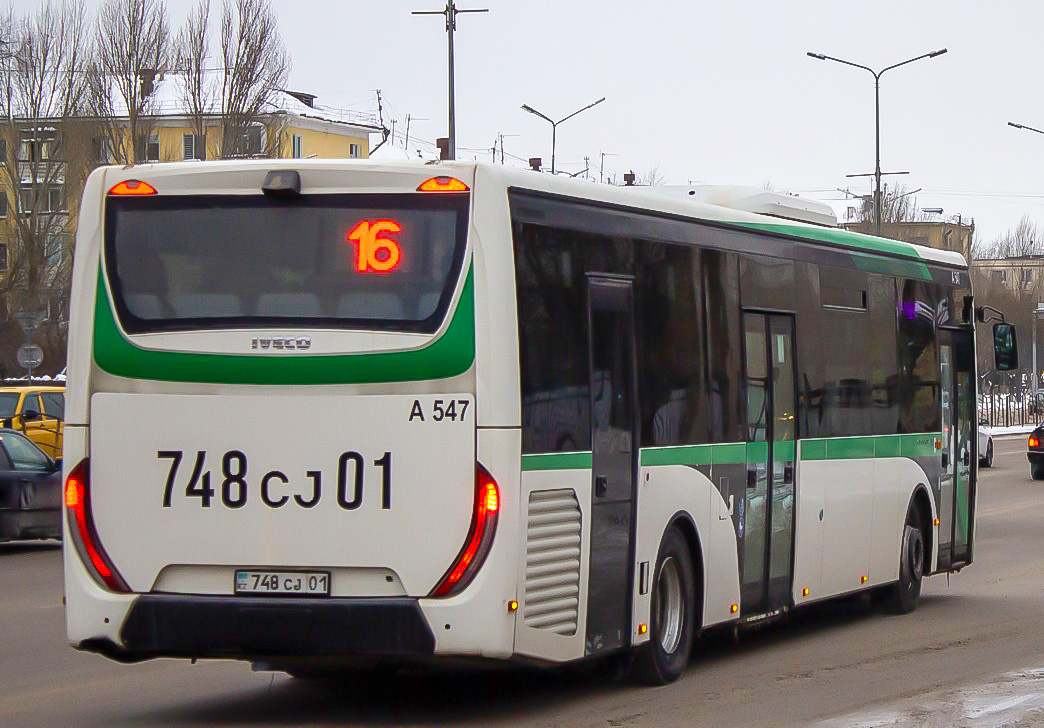 Астана, IVECO Crossway LE 13M (СарыаркаАвтоПром) № A547