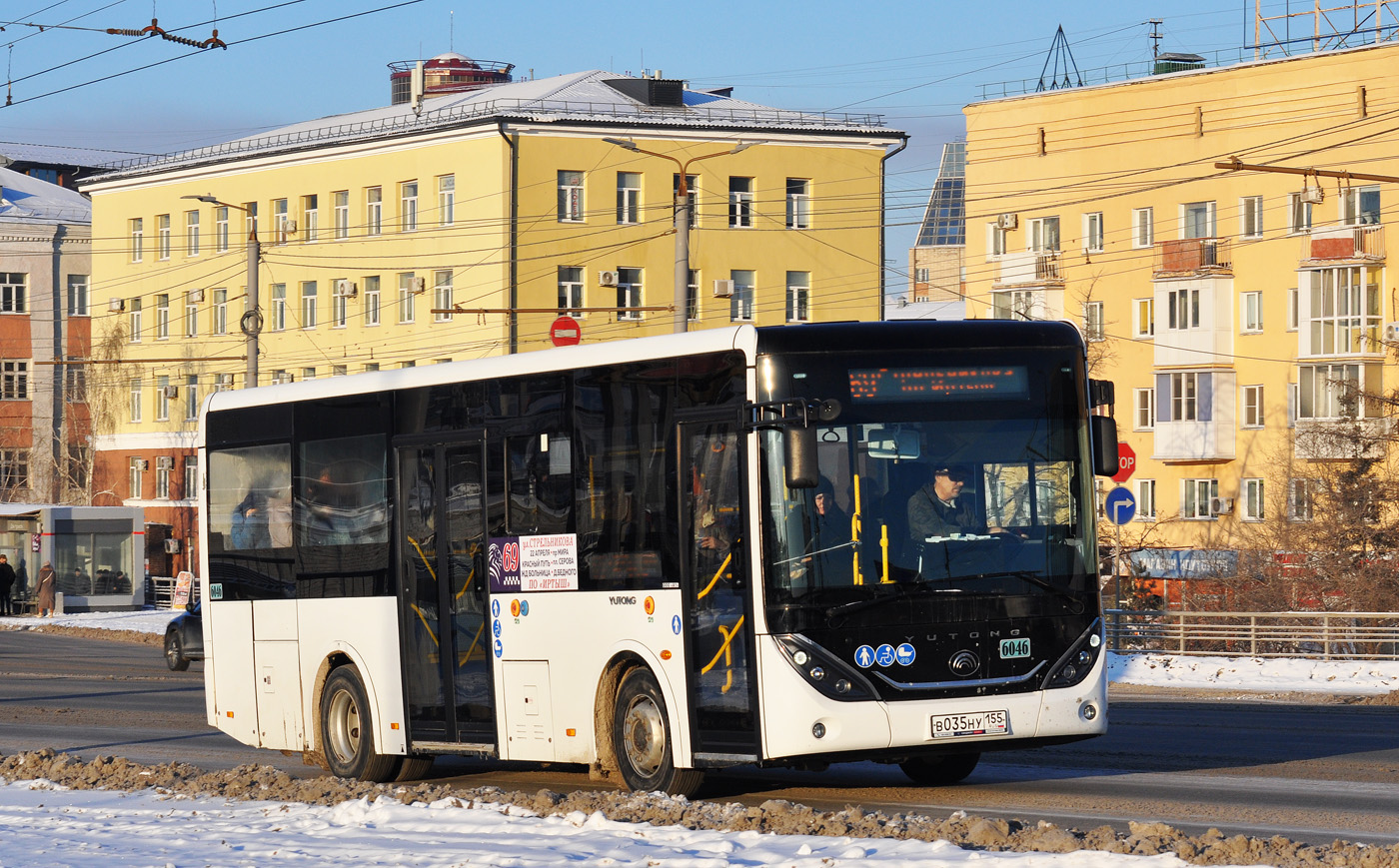 Омская область, Yutong ZK6890HGQ № 6046