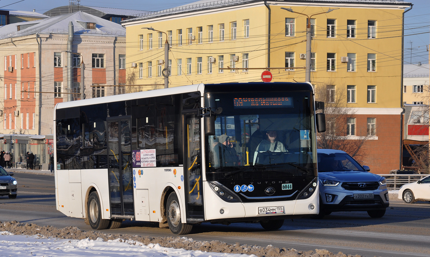 Омская область, Yutong ZK6890HGQ № 6044