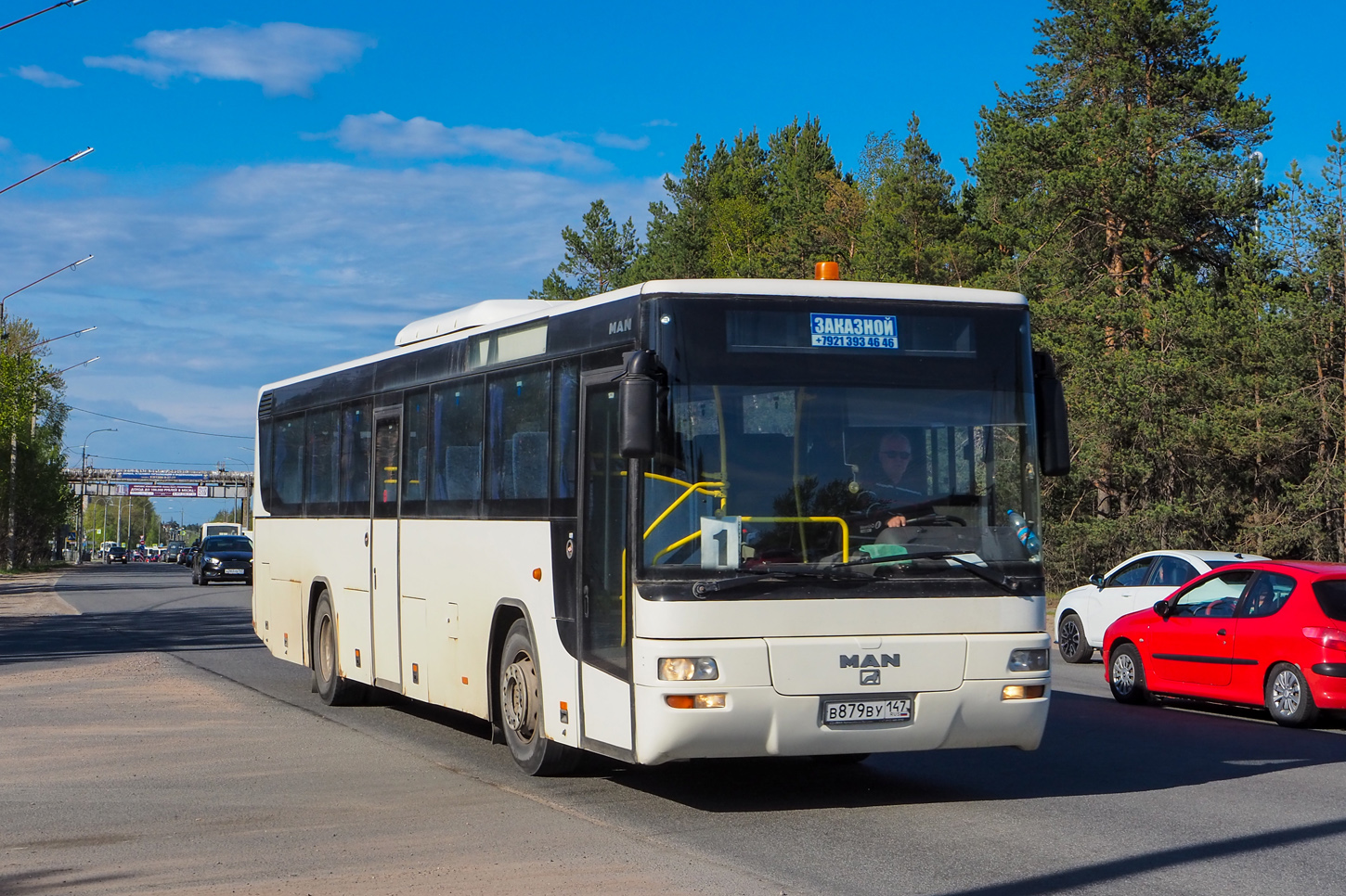 Ленинградская область, MAN A72 Lion's Classic SÜ283 № В 879 ВУ 147