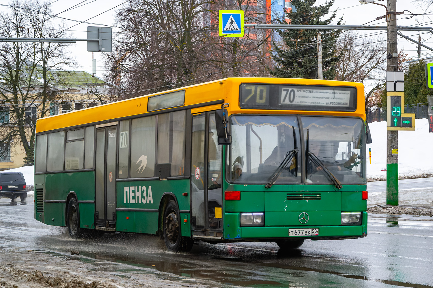 Пензенская область, Mercedes-Benz O405N2 № Т 677 ВК 58