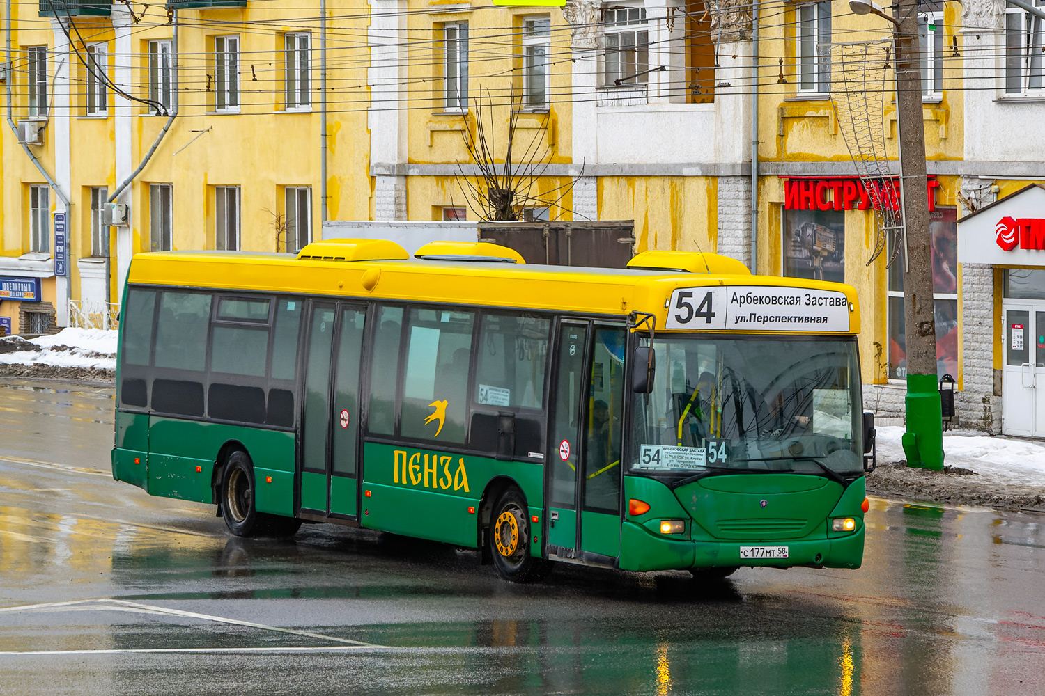 Пензенская область, Scania OmniLink I (Скания-Питер) № С 177 МТ 58