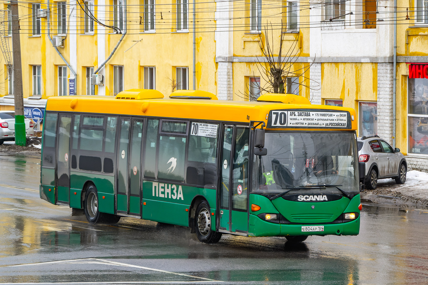 Пензенская область, Scania OmniLink I (Скания-Питер) № Е 804 АР 164