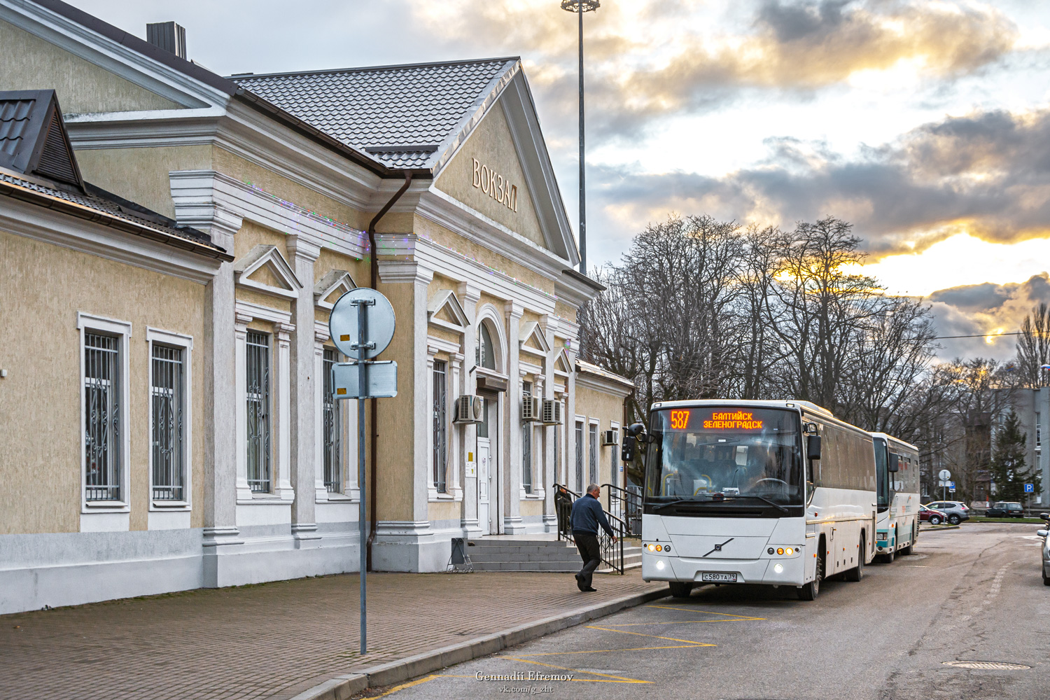 Калининградская область, Volvo 8700 № С 580 ТА 39