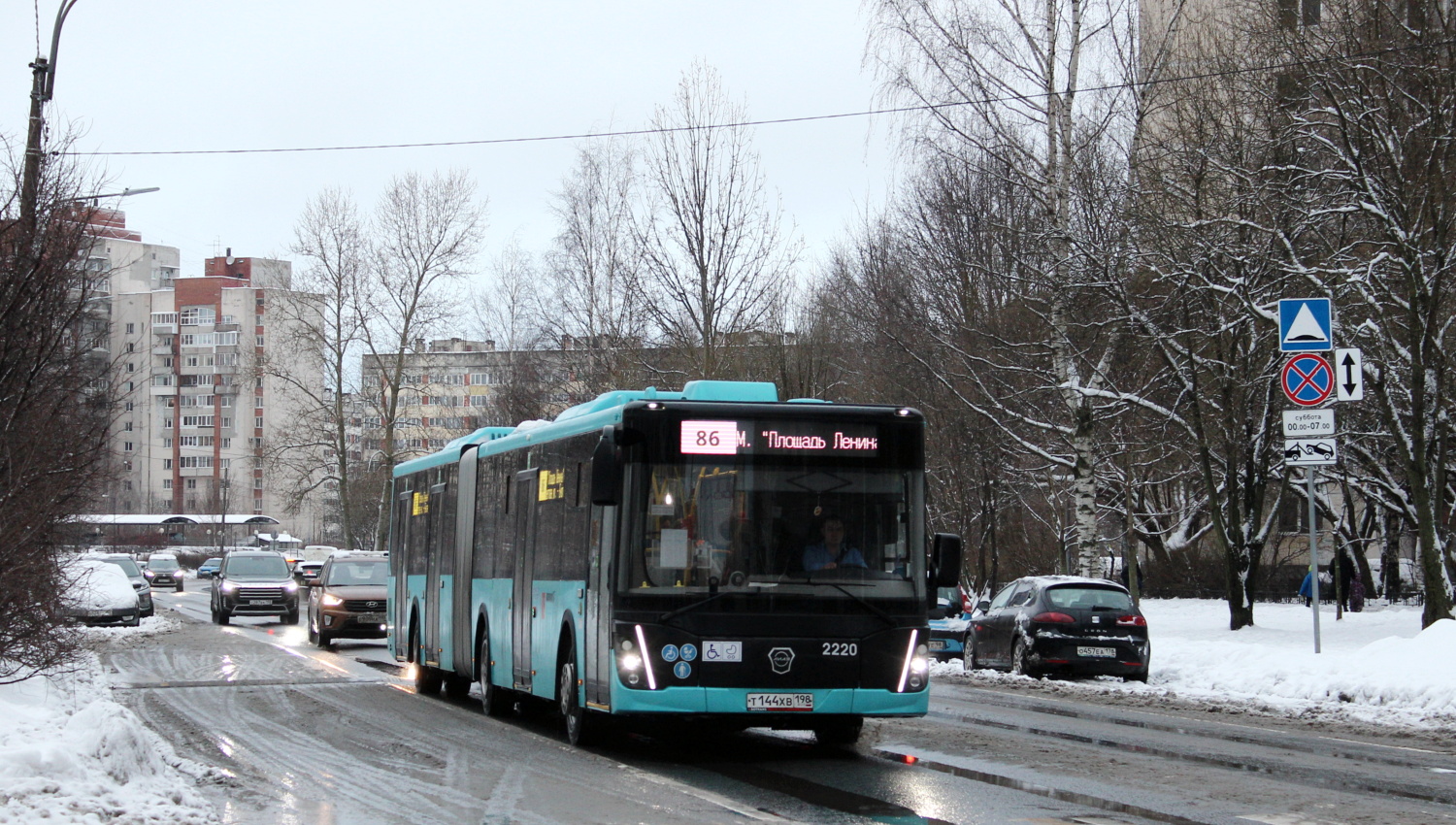 Санкт-Петербург, ЛиАЗ-6213.65 № 2220