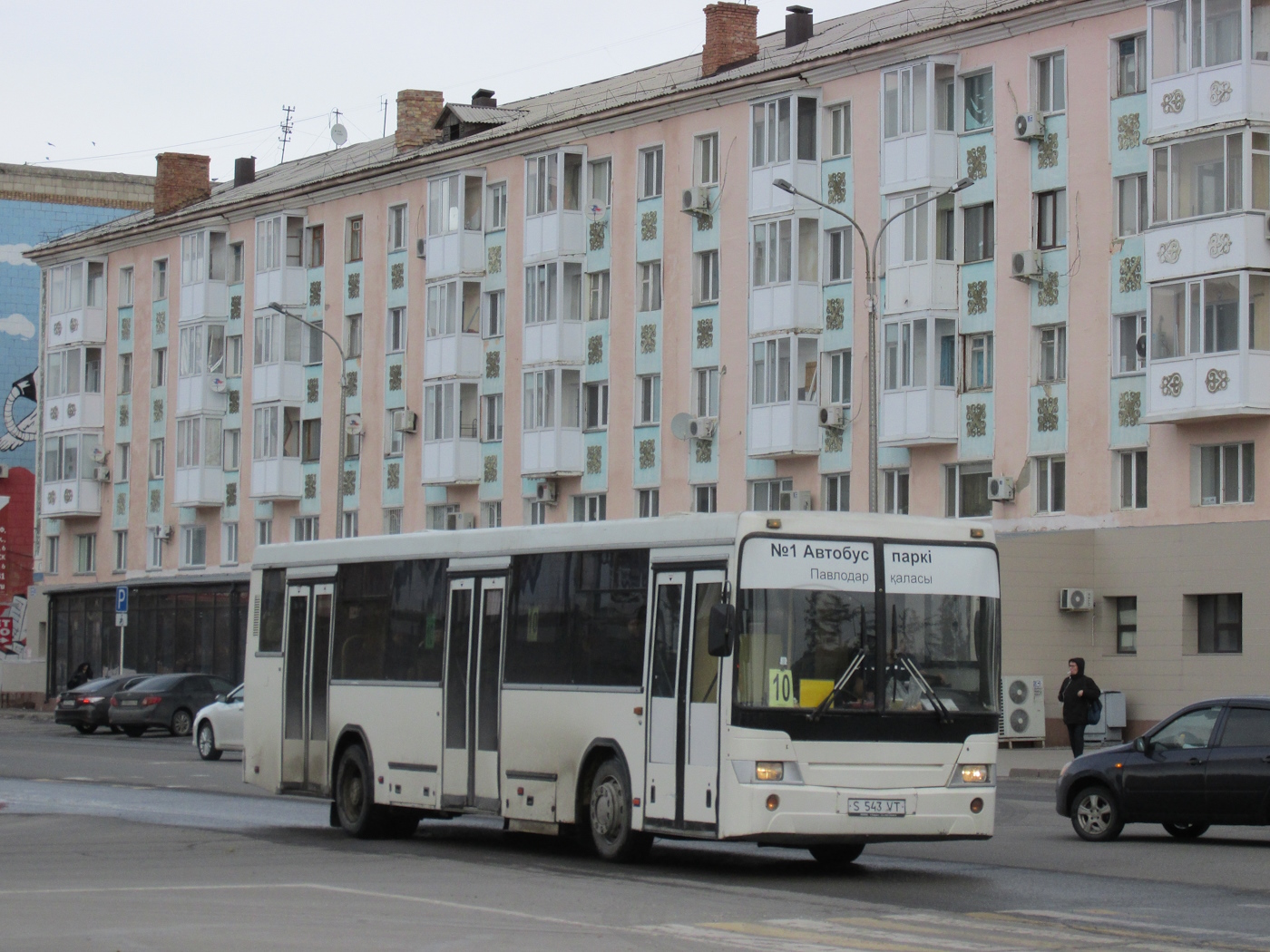 Pavlodar province, NefAZ-5299 ("KamAZ-Engineering") # S 543 VT