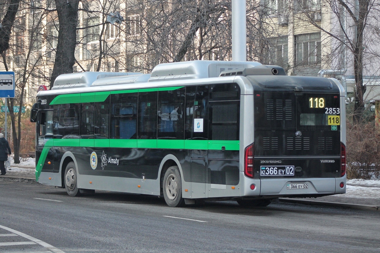 Алматы, Yutong ZK6126HG (QazTehna) № 2853