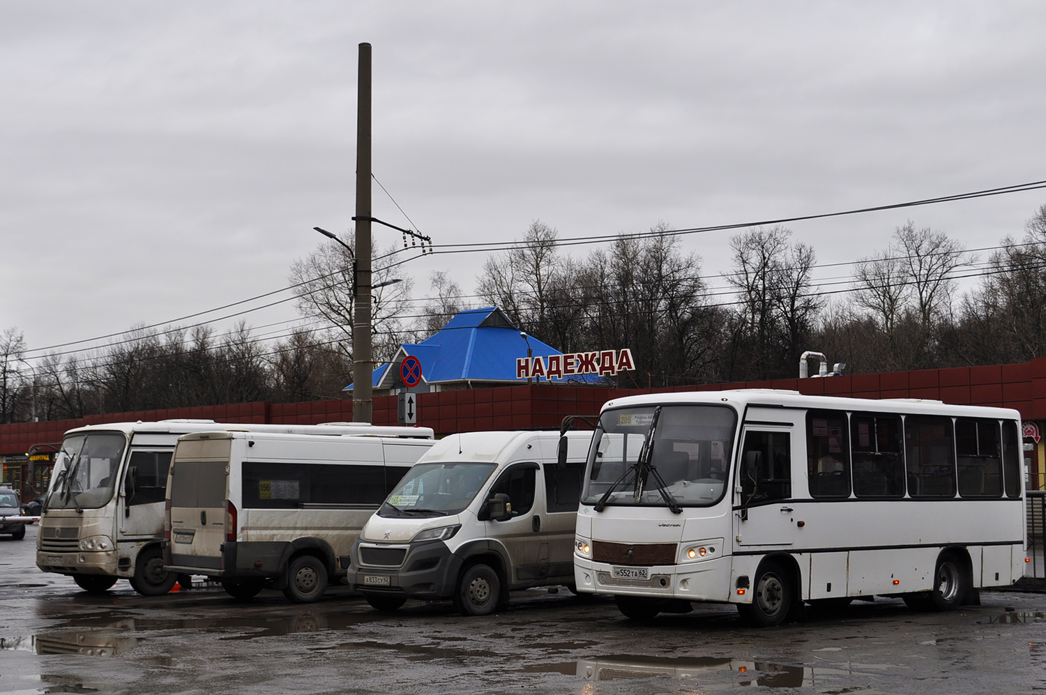 Рязанская область, ПАЗ-320302-11 "Вектор" № Н 552 ТА 62