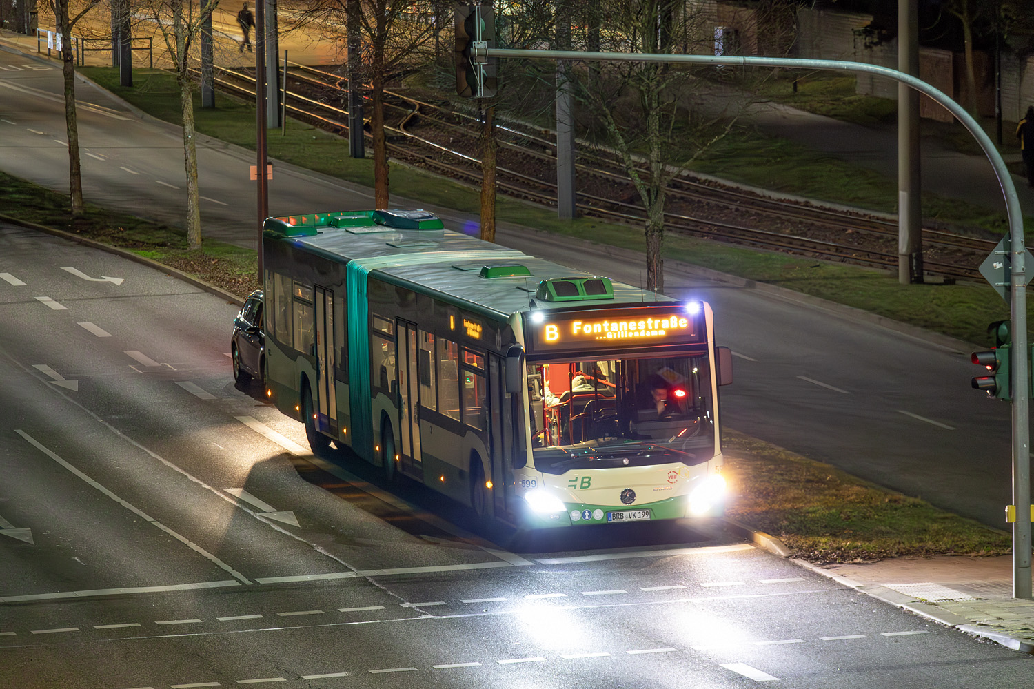 Бранденбург, Mercedes-Benz Citaro C2 G № 599