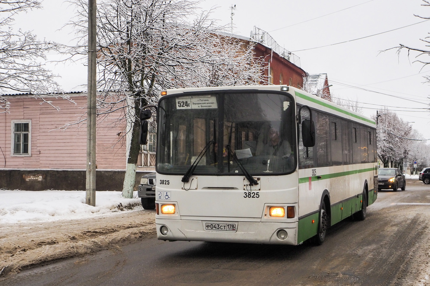 Ленинградская область, ЛиАЗ-5293.60 № 3825