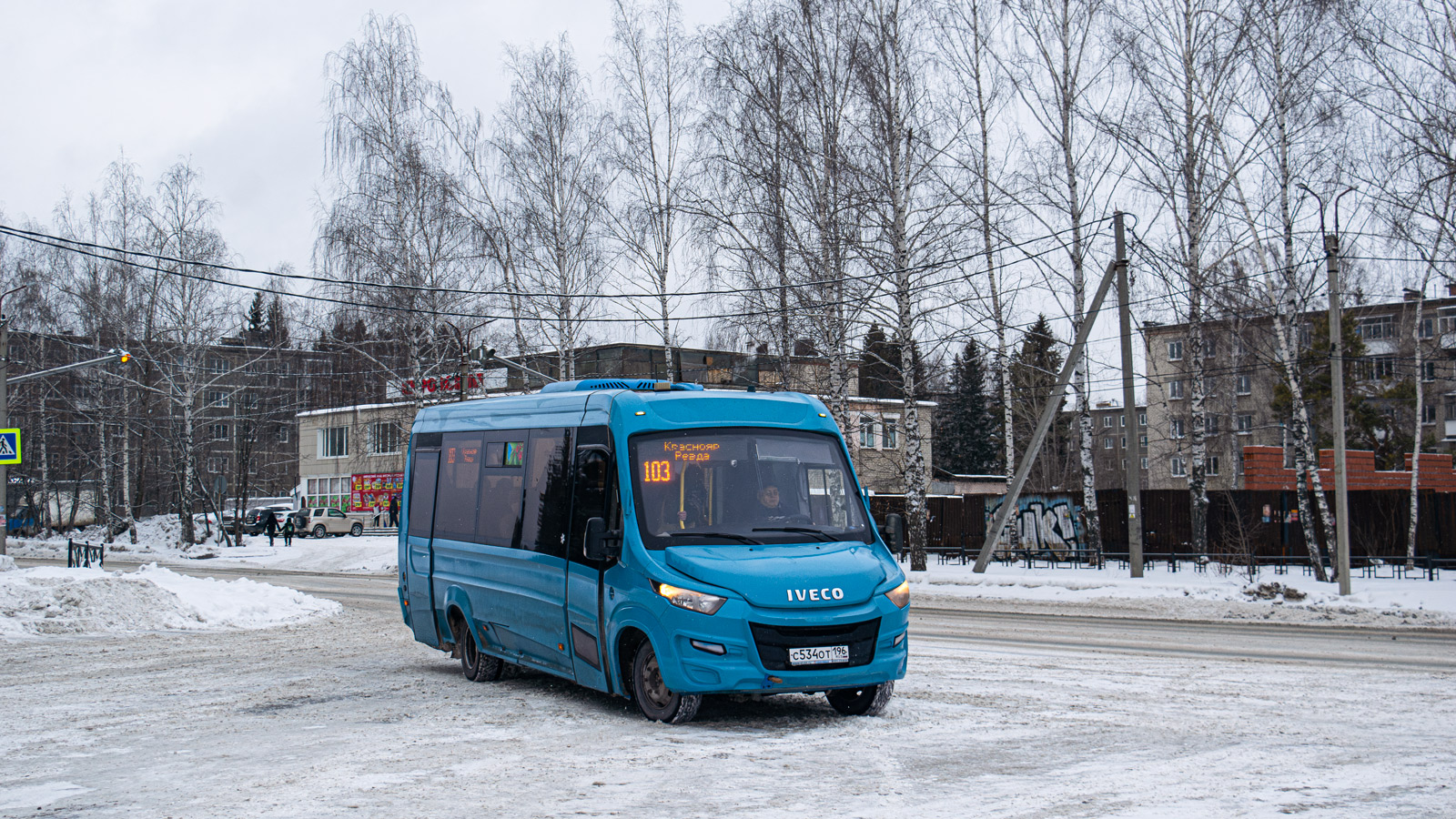 Свердловская область, Нижегородец-VSN700 (IVECO) № С 534 ОТ 196