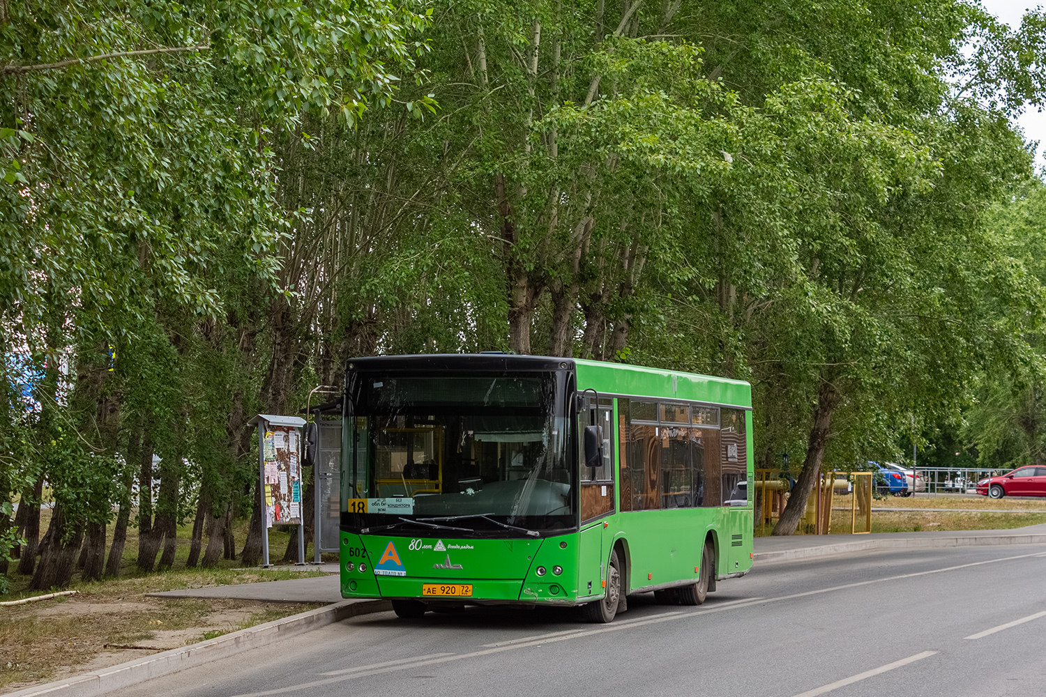 Тюменская область, МАЗ-206.068 № 602