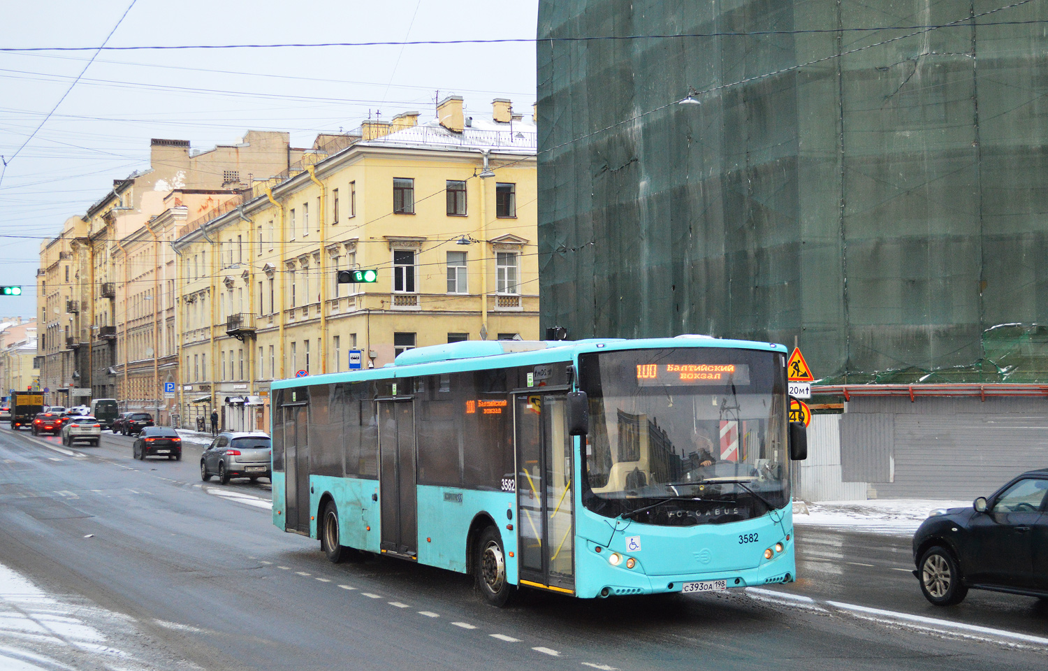 Санкт-Петербург, Volgabus-5270.00 № 3582