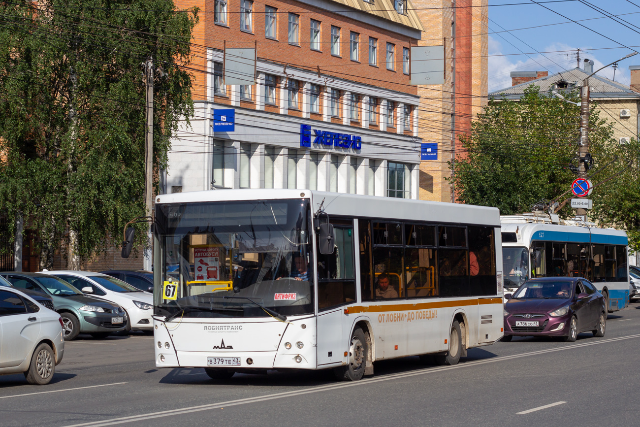 Кировская область, МАЗ-206.086 № В 379 ТЕ 43