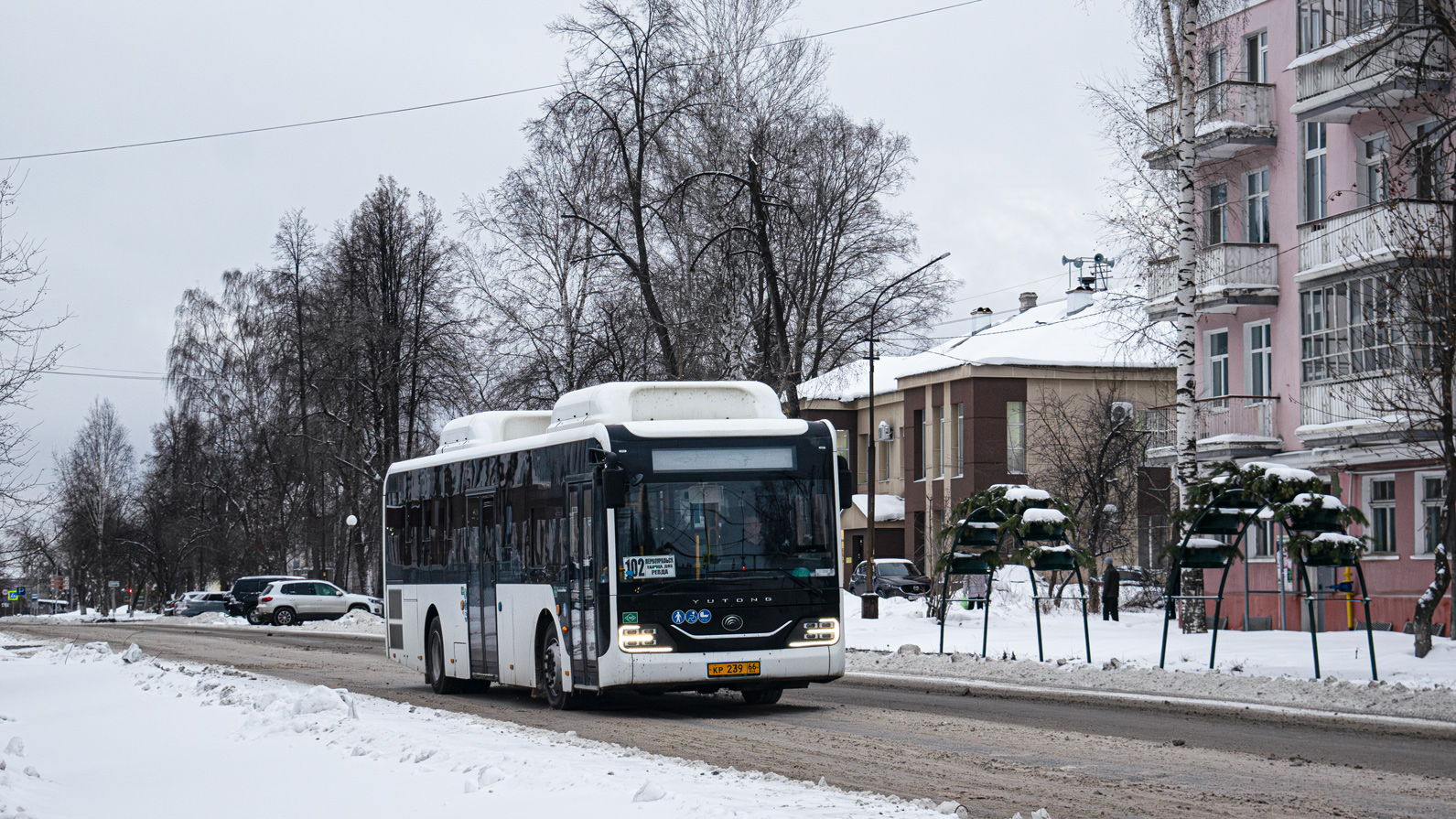 Свердловская область, Yutong ZK6116HG № КР 239 66