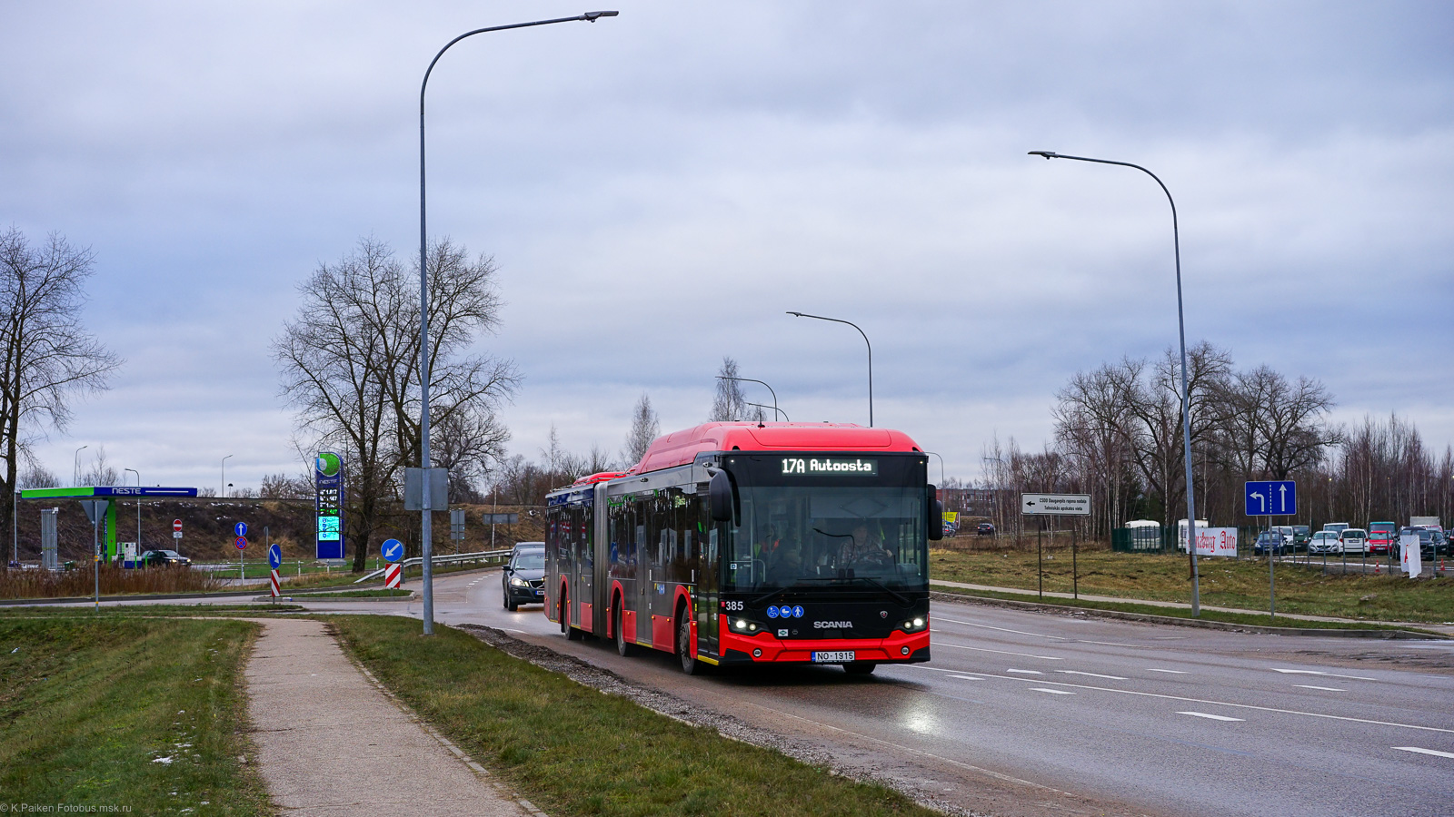 Латвия, Scania Citywide LFA II 17.9 № 385