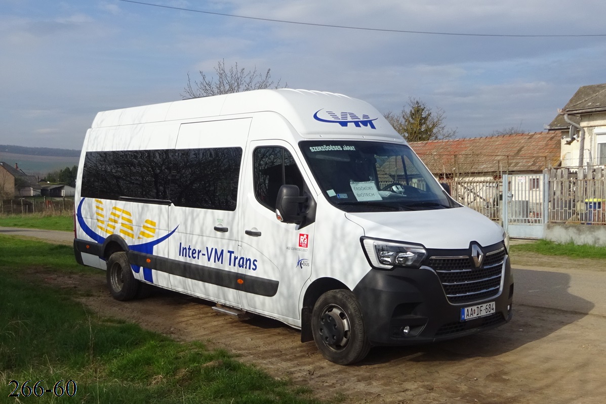 Венгрия, KF Minibus Master Economy L4H3 № AA DF-684
