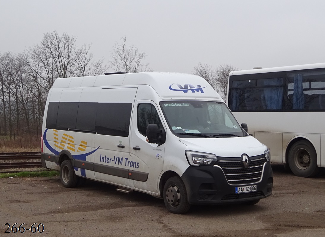 Венгрия, KF Minibus Master Economy L4H3 № AA HZ-006