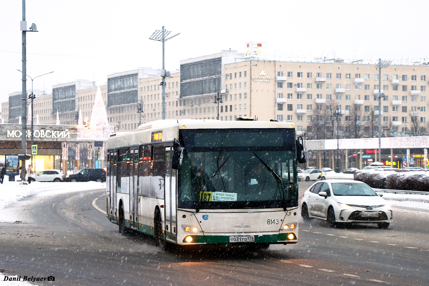 Санкт-Петербург, МАЗ-203.085 № 8143